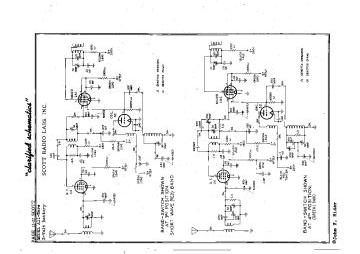 Scott All Wave 2 Valve schematic circuit diagram